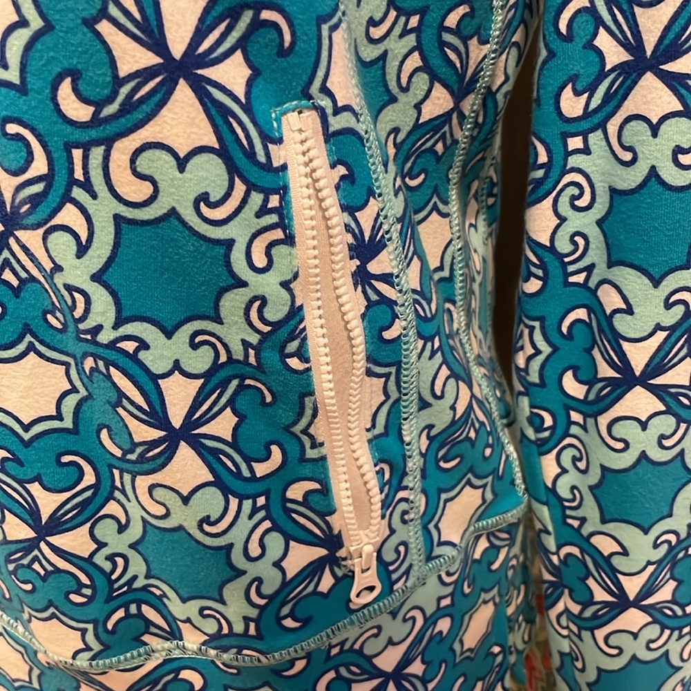 Talbots Quarter Zip Activewear Pullover - image 4